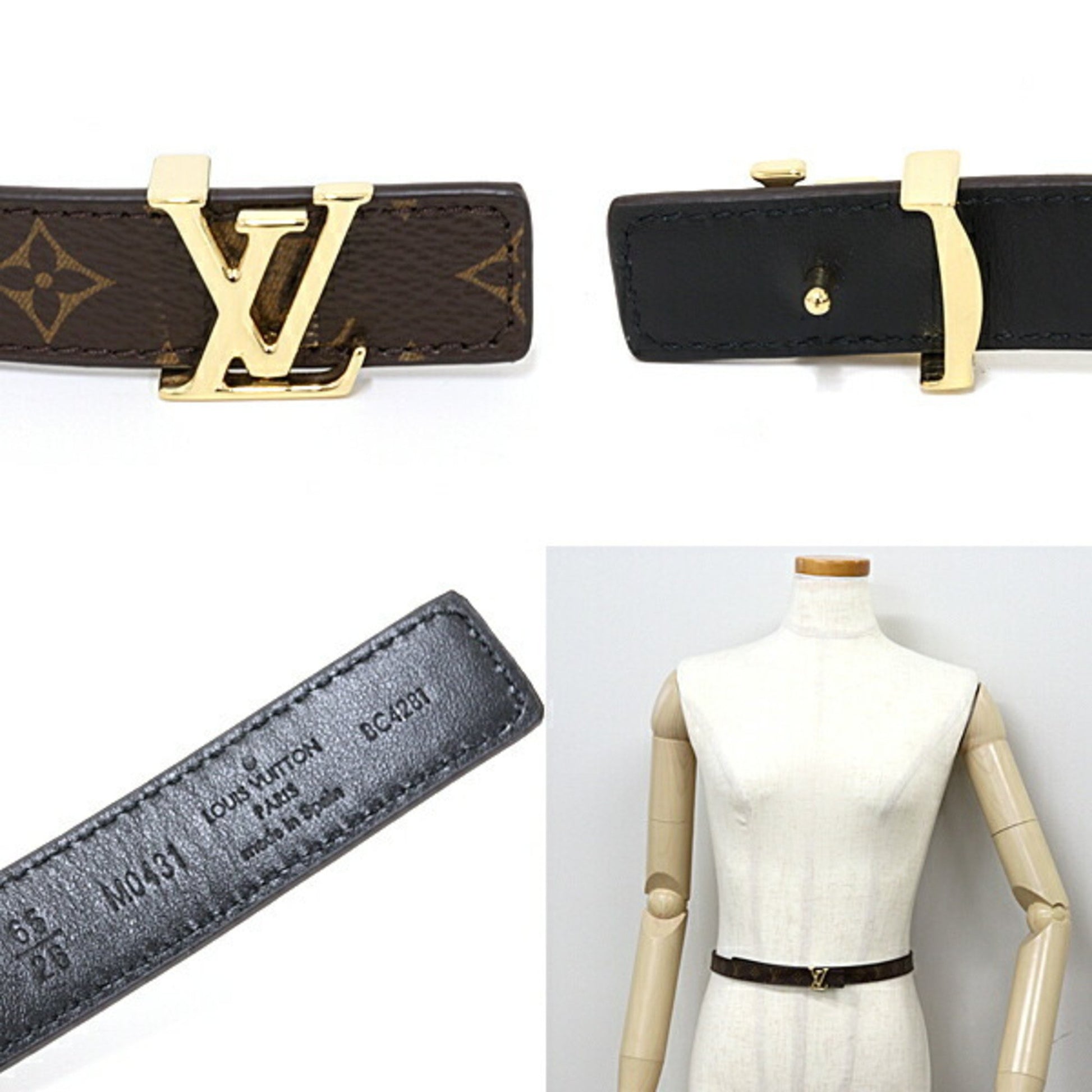 Louis Vuitton 2021 LV Iconic 20MM Reversible Belt Kit - Black Belts,  Accessories - LOU741518