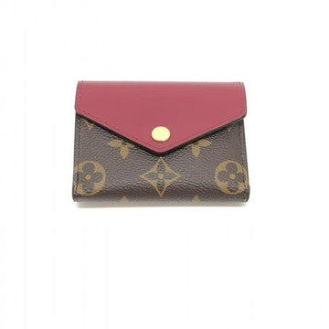 LOUIS VUITTON Monogram Portefeuille Zoe M62932  Trifold Wallet IC Chip Reactive