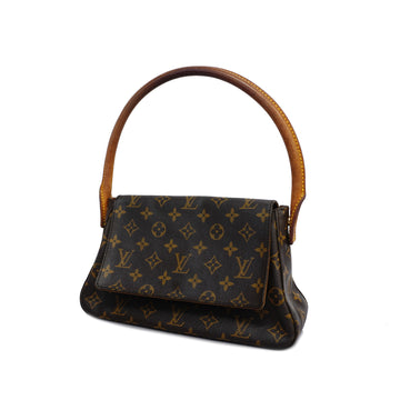 LOUIS VUITTONAuth  Monogram Mini Looping M51147 Women's Shoulder Bag