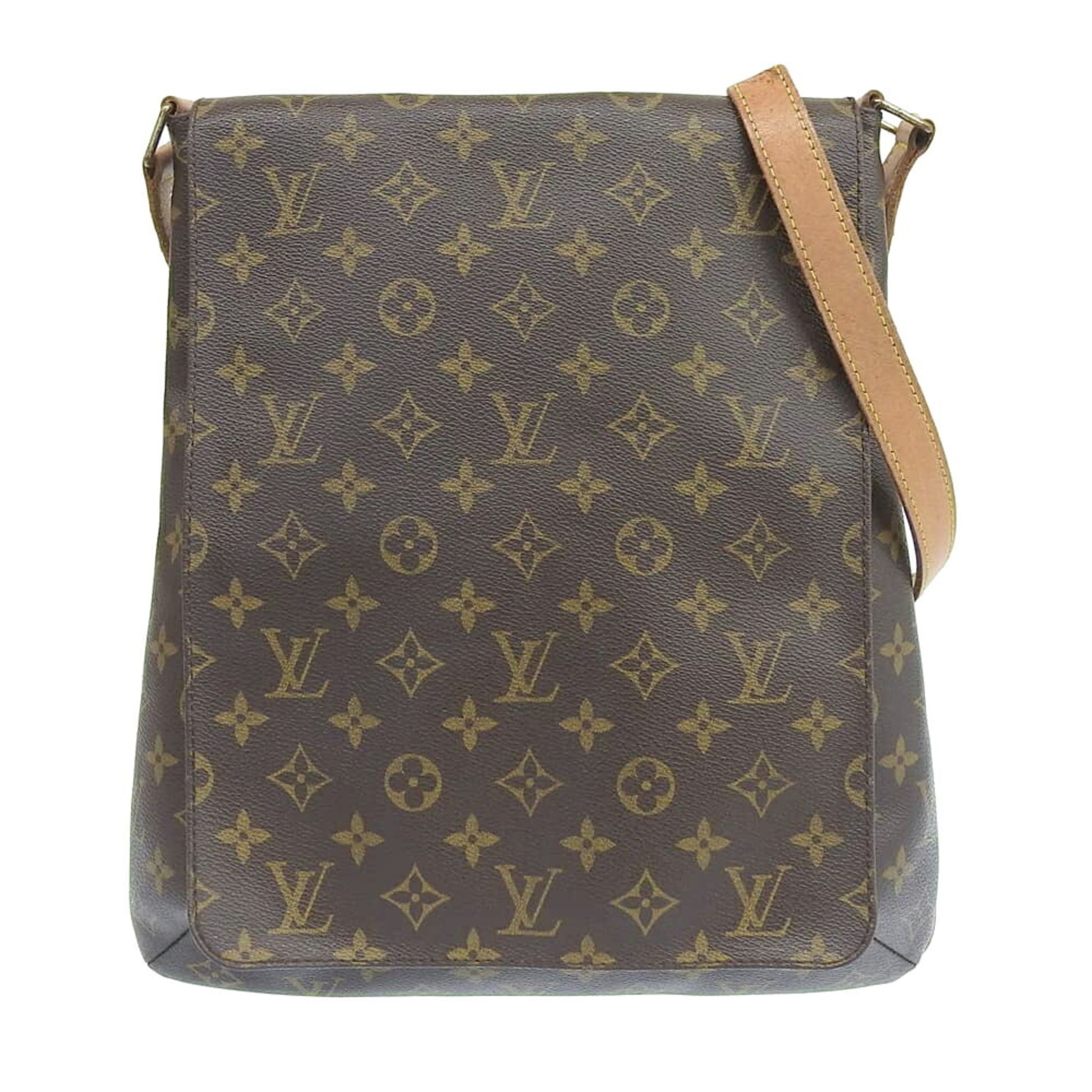 Auth Louis Vuitton Monogram Musette M51256 Women's Shoulder Bag
