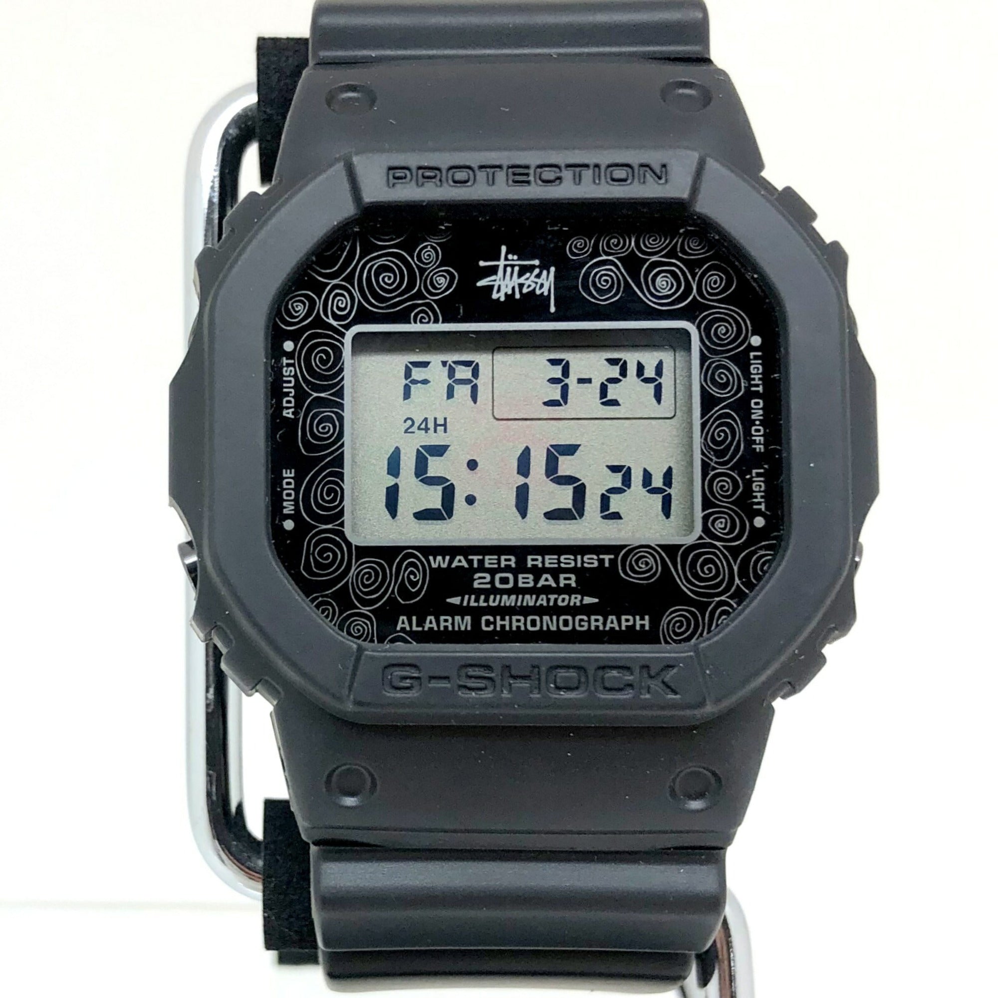 CASIOG-SHOCK G-Shock watch DW-5000ST-1JR STUSSY Stussy collaboration d