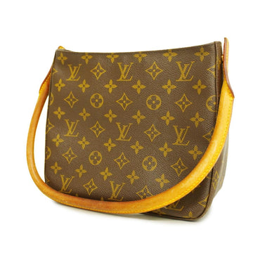 LOUIS VUITTON Shoulder Bag Monogram Looping MM M51146 Brown Ladies