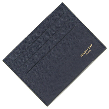 GIVENCHY Card Case BK6003KOUG-410 Dark Navy Leather Pass Ladies Men