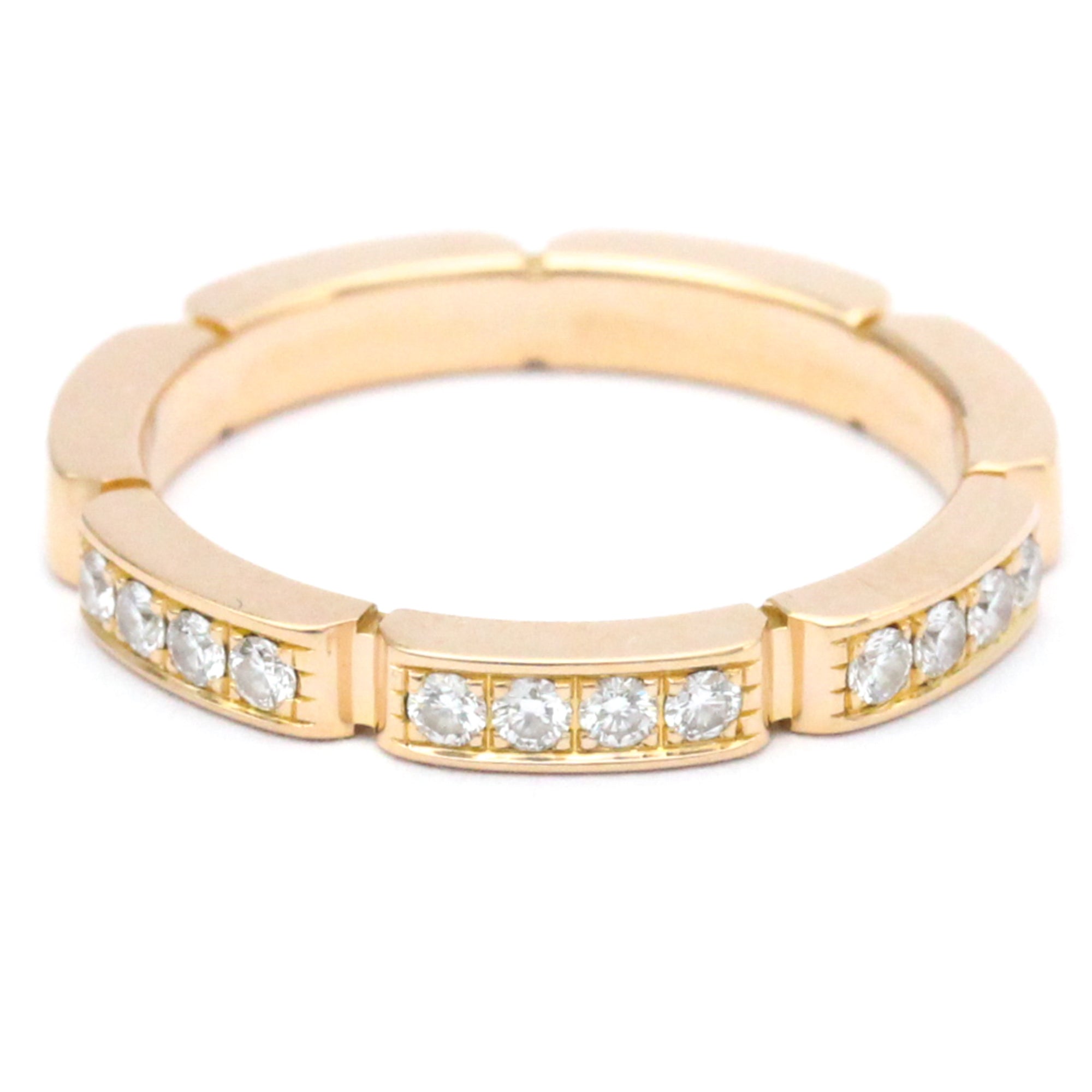 CARTIER Maillon Panthere Pink Gold 18K Fashion Diamond Band