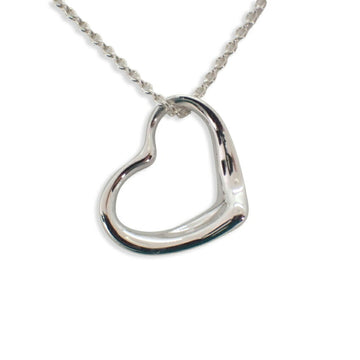 TIFFANY 925 open heart pendant necklace