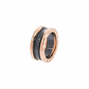 Bvlgari B-ZERO Ring #48 S No. 8 Unisex K18PG/Ceramic