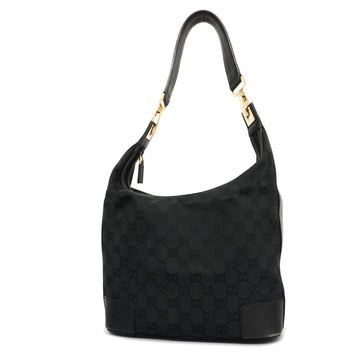 GUCCIAuth  GG Canvas Shoulder Bag 33869 Women's Black