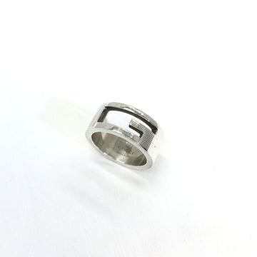 GUCCI ring G open silver Ag925 sterling about 7.5 women's men's