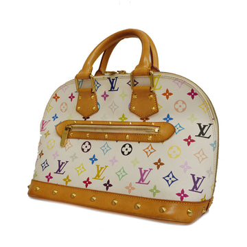 LOUIS VUITTONAuth  Monogram Multicolore Alma M92647 Women's Handbag Blanc