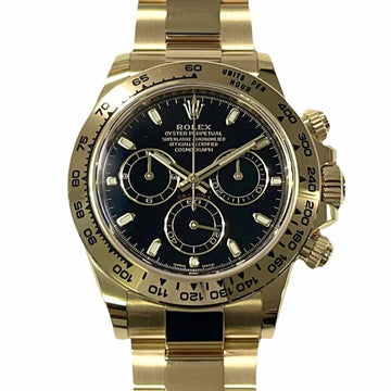 Rolex Daytona Dial ROLEX DAYTONA 116508 BLACK DIAL (YG)