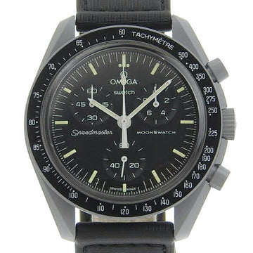 OMEGA Mission to Moon Men's Quartz SO33M100 Velcro Watch