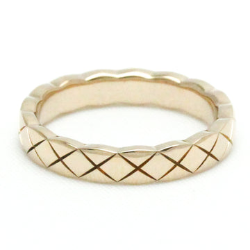 CHANEL Coco Crush Ring Mini Model Pink Gold [18K] Fashion No Stone Band Ring Pink Gold