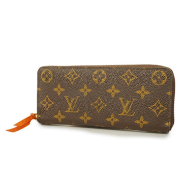 LOUIS VUITTON Long Wallet Monogram Portefeuille Clemence M60743 Pimont Ladies