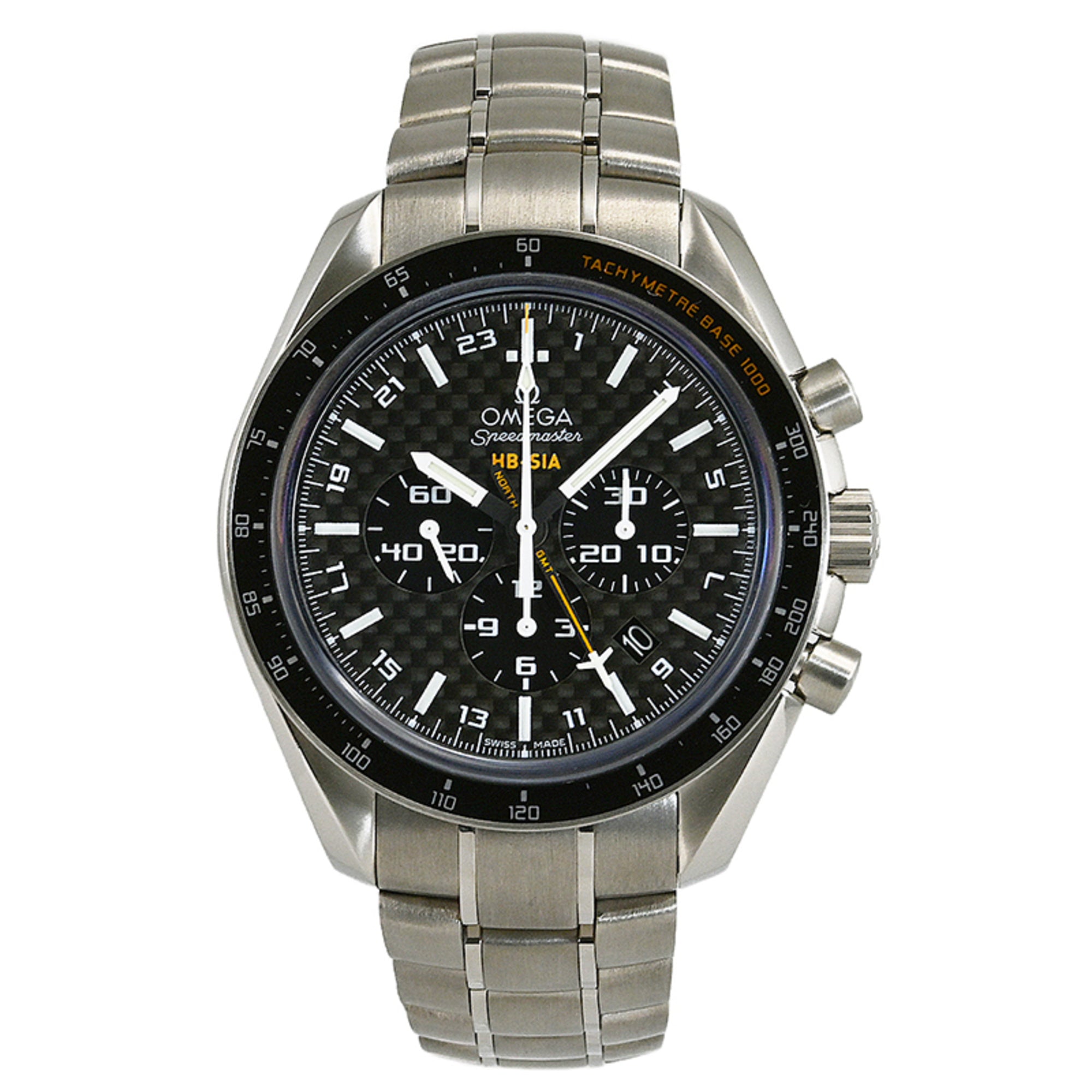 OMEGA Speedmaster HB SIA GMT Co Axial Numbered Edition