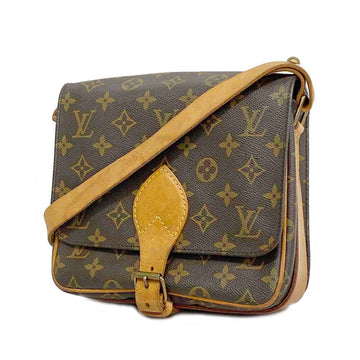 LOUIS VUITTON Shoulder Bag Monogram Cartesier 22 M51253 Brown Ladies