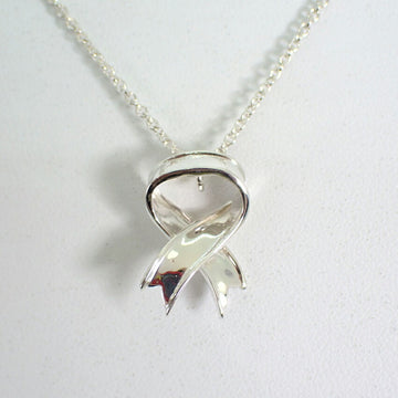 TIFFANY/  925 ribbon pendant / necklace