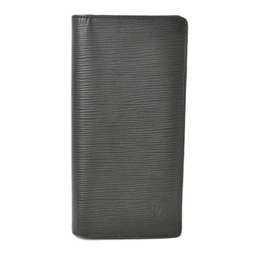 LOUIS VUITTON Wallet Men's  Long Portefeuille Brother Epi Noir M60622