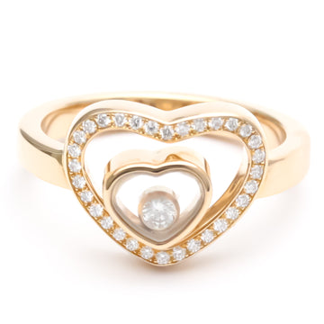 Chopard Happy Diamonds Ring 827691 Pink Gold (18K) Fashion Diamond Band Ring Pink Gold
