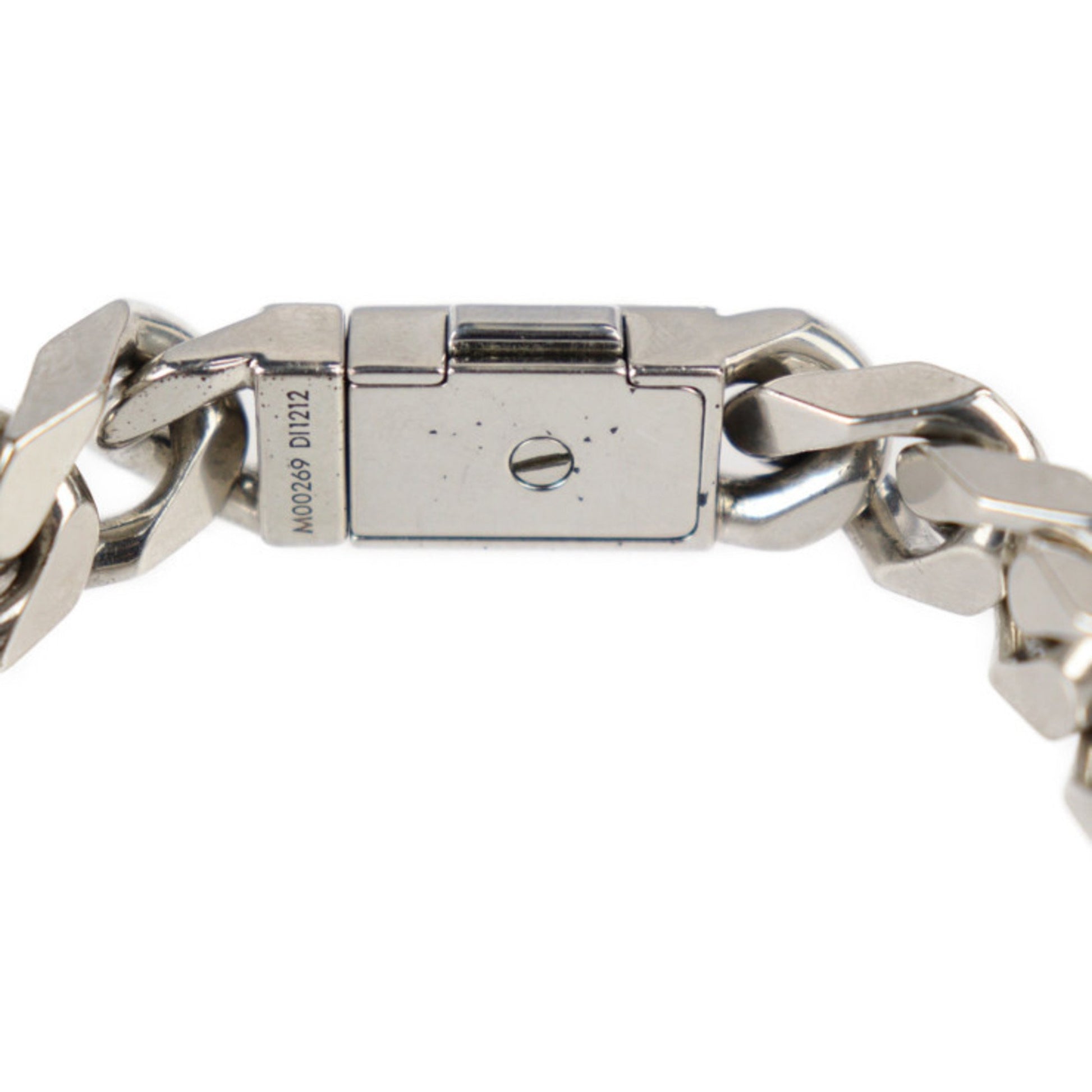 Louis Vuitton Monogram Chain Bracelet M00269 Silver Metal Ladies LOUIS  VUITTON | eLADY Globazone