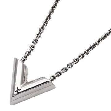 LOUIS VUITTON Necklace Women's Essential V Silver M63197