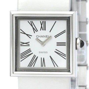 CHANELPolished  Mademoiselle Steel Quartz Ladies Watch H0827 BF562890