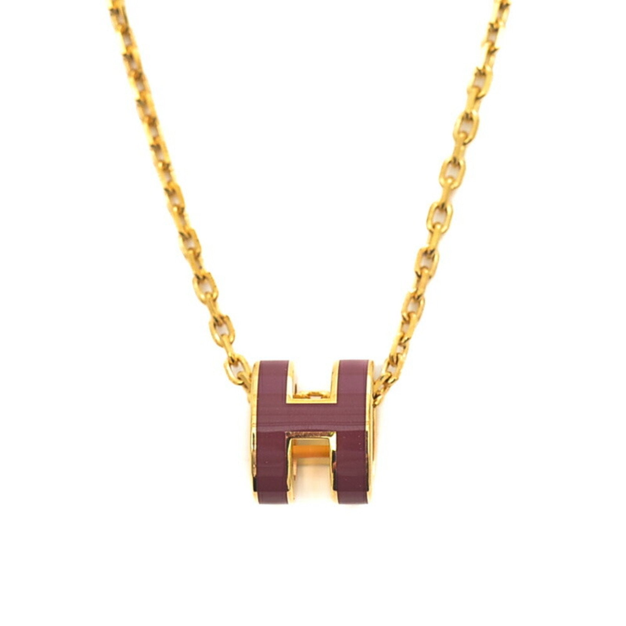 Pop h necklace Hermès Gold in Gold plated - 27717726