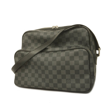 LOUIS VUITTONAuth  Damier Graphite Io N45252 Men's Shoulder Bag