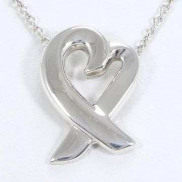 TIFFANY Loving Heart Silver Necklace Box Total Weight Approx. 2.8g 41cm Jewelry