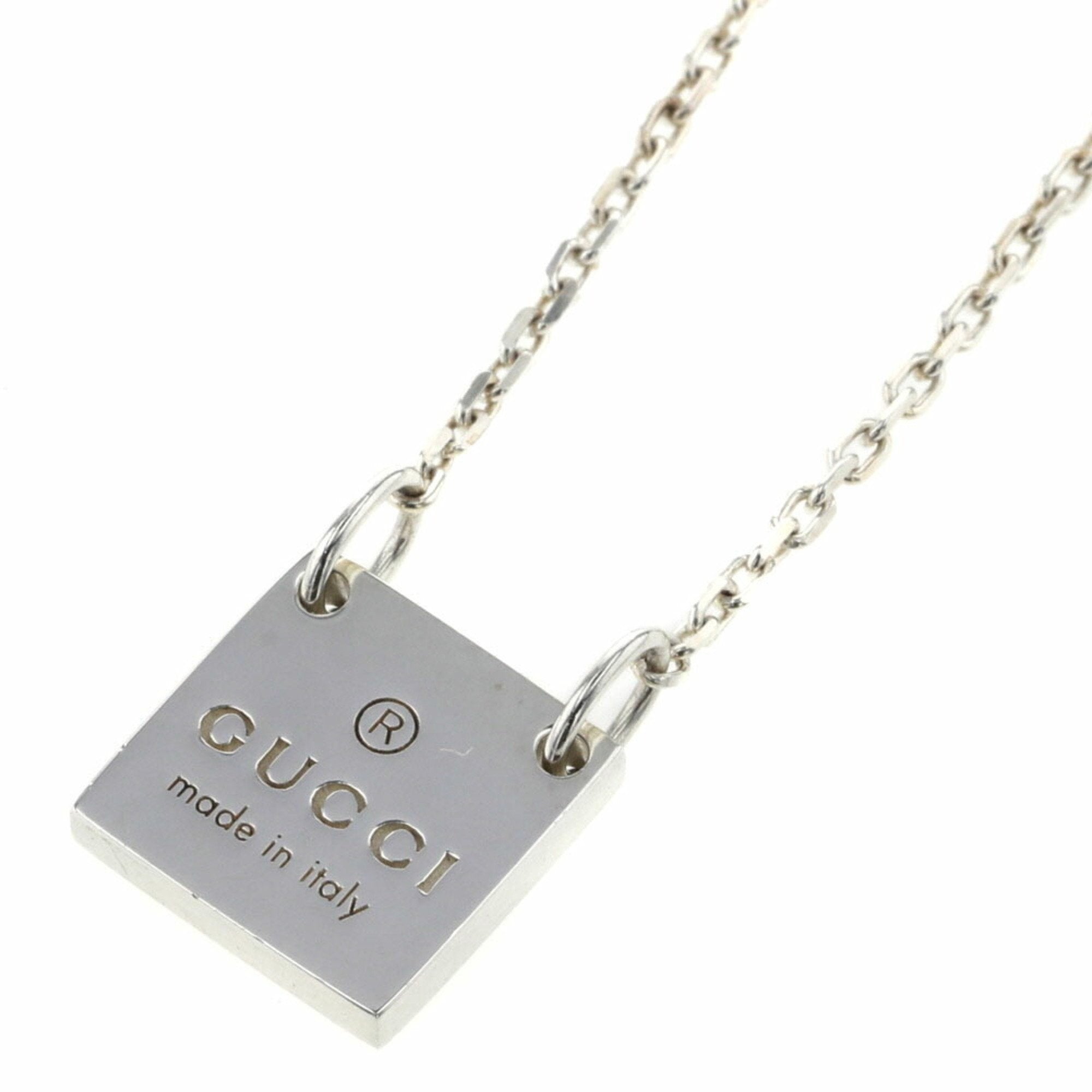 Square on sale gucci necklace