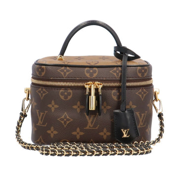 LOUIS VUITTON Vanity NV/PM Monogram Reverse Shoulder Bag M45165 Brown Women's