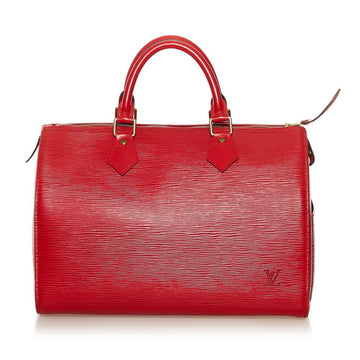 Louis Vuitton Epi Speedy 30 Handbag M43007 Castilian Red Leather Ladies LOUIS VUITTON