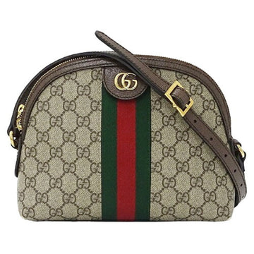 GUCCI Bag Women's Shoulder Ophidia GG Supreme Brown Beige 499621 Crossbody