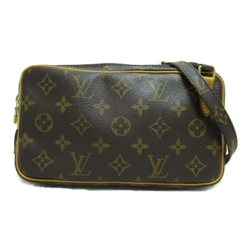 LOUIS VUITTON Pochette Marly Bandlier Brown Monogram PVC coated canvas M51828