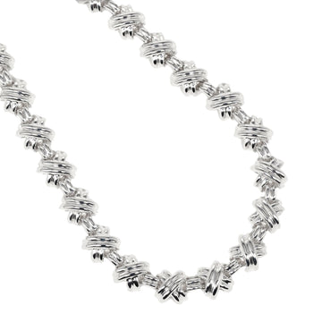 TIFFANY&Co. Signature Necklace Choker Approx. 94.34g Silver 925