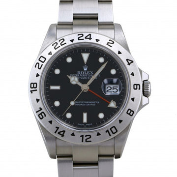 ROLEX Explorer II 16570 black dial watch men