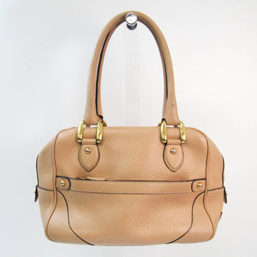 J&M DAVIDSON MINI MIA Women's Leather Handbag Beige
