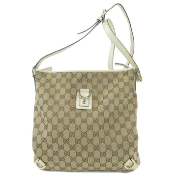 Gucci 204991 GG Shoulder Bag Canvas Ladies