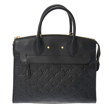 LOUIS VUITTON Pont Neuf MM Noir M41748 Women's Monogram Empreinte Handbag