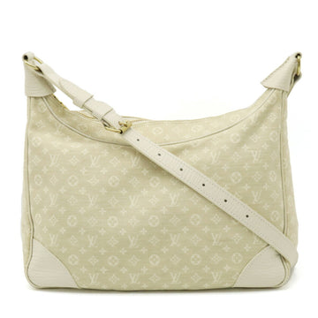 LOUIS VUITTON Monogram Run Boulogne Shoulder Bag Dune Ivory M95317