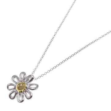TIFFANY Daisy Paloma Picasso Necklace Silver/K18YG Women's &Co.
