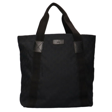 GUCCI GG campus tote bag canvas black unisex