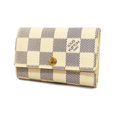 LOUIS VUITTONAuth  Damier Azur Multikre 6 N61745 Women's Key Case