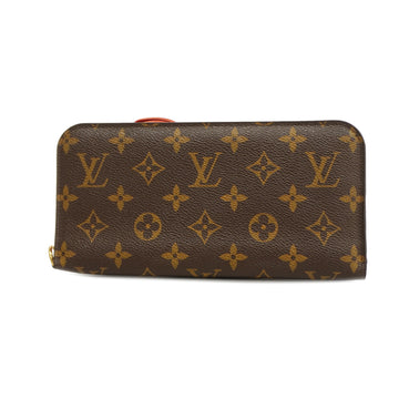 LOUIS VUITTONAuth  Monogram Portofeuyuan Solit M66567 Rouge