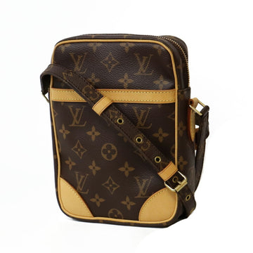 LOUIS VUITTON Shoulder Bag Monogram Danube M45266 Brown Women's Canvas