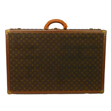 LOUIS VUITTON Trunk Alzer 75 LV Logo Large Attache Case Monogram M21225 Men's Bag