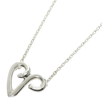 TIFFANY Initial V Necklace Silver Ladies  & Co.