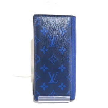 LOUIS VUITTON Taigarama Portefeuille Brazza M30297 Long Wallet Bifold Men's