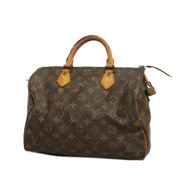 Louis Vuitton Rare Vintage 1970s Monogram Speedy 30 handbag Brown  ref.548549 - Joli Closet