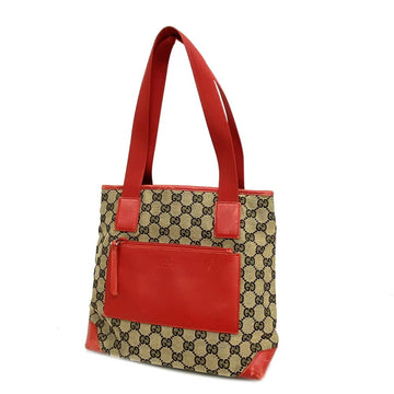 GUCCI tote bag GG canvas 019 0402 3754 brown red ladies