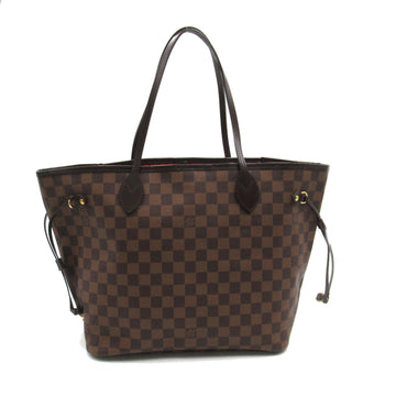 LOUIS VUITTON Neverfull MM Brown Ebene Damier PVC coated canvas N51105